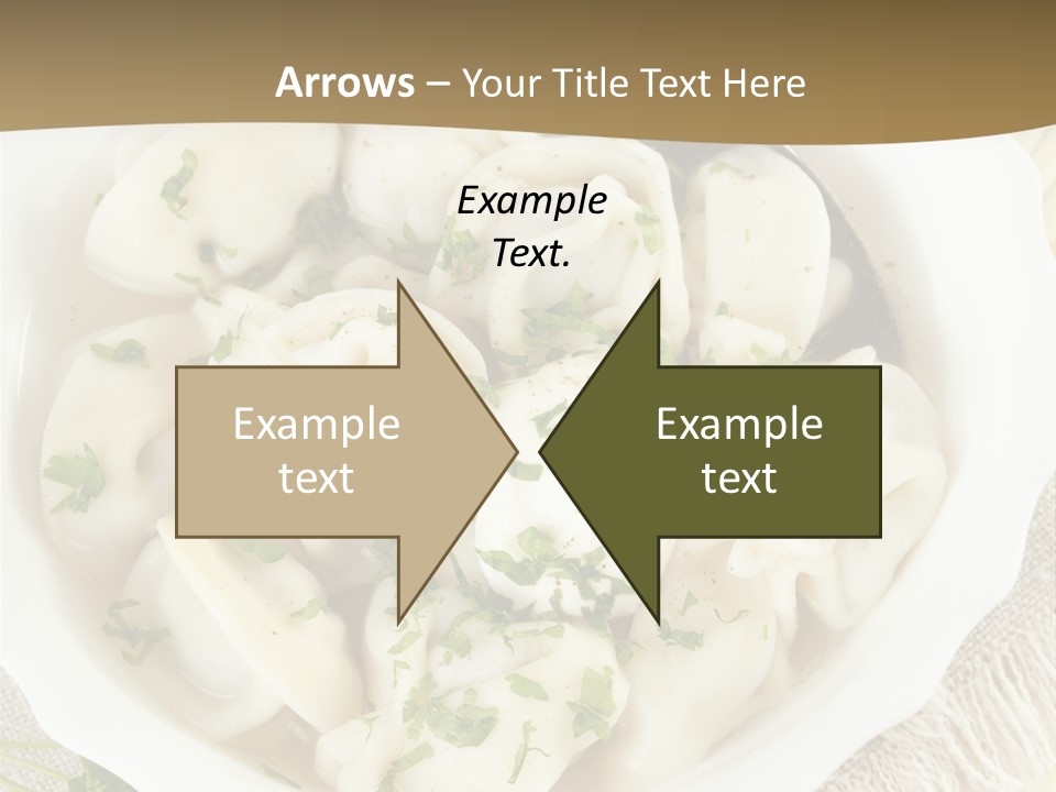 Spoon Table Broth PowerPoint Template
