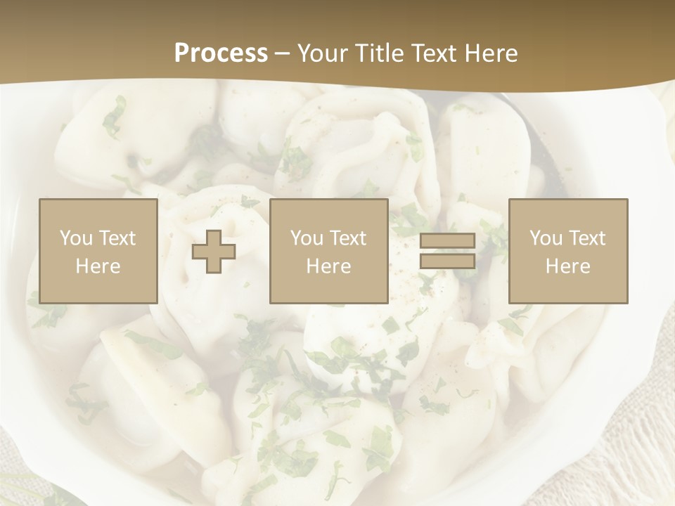 Spoon Table Broth PowerPoint Template
