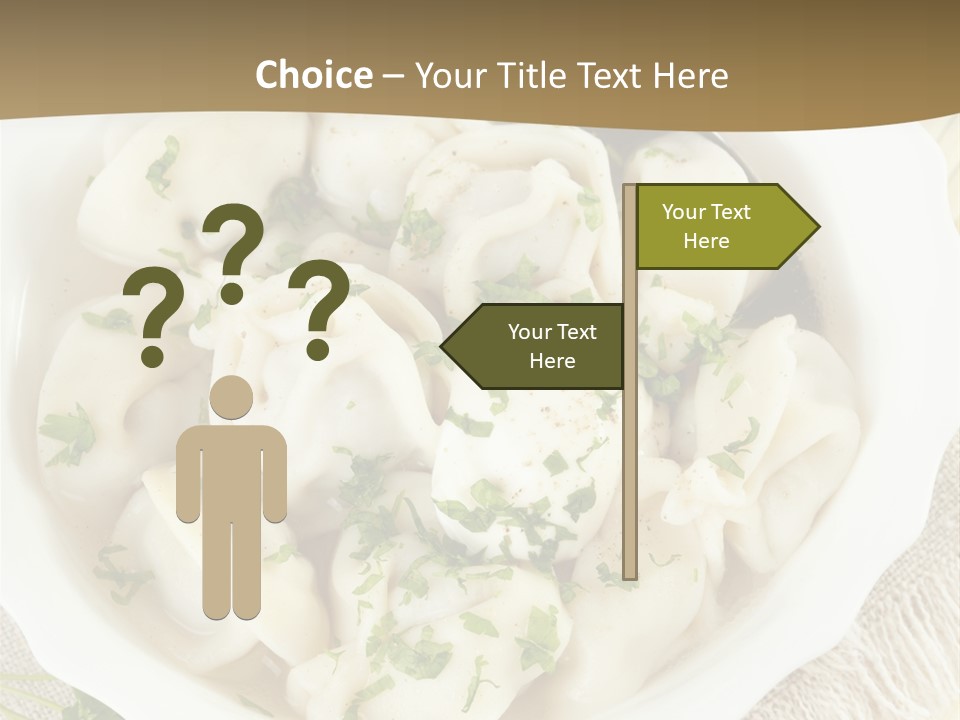 Spoon Table Broth PowerPoint Template