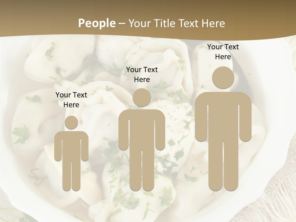 Spoon Table Broth PowerPoint Template