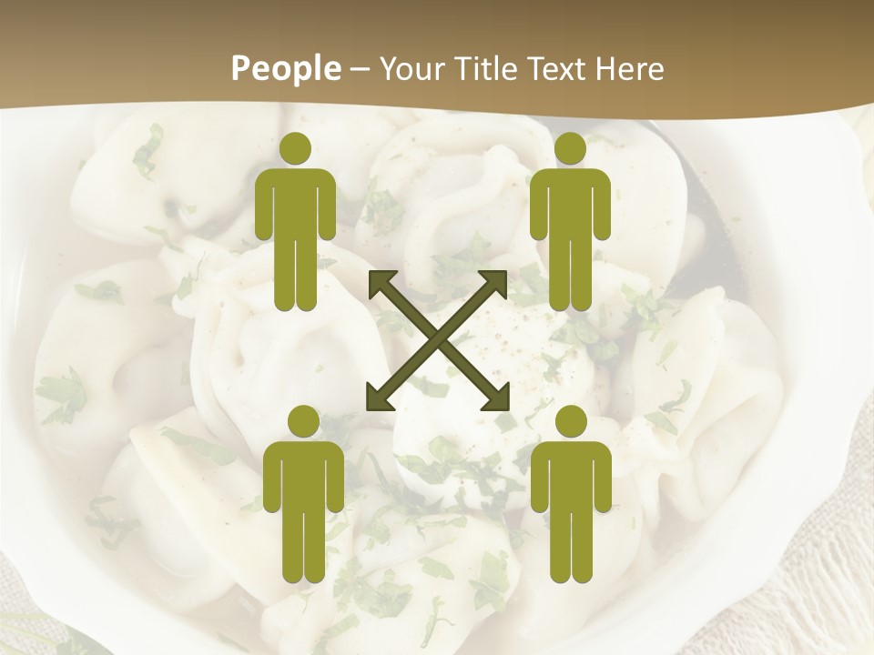Spoon Table Broth PowerPoint Template