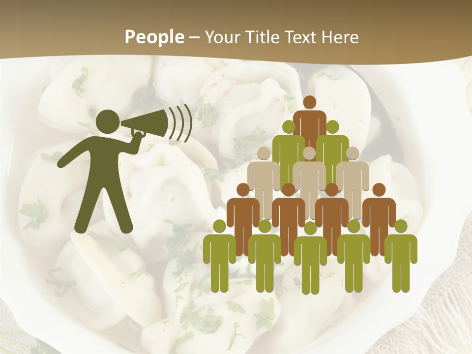 Spoon Table Broth PowerPoint Template