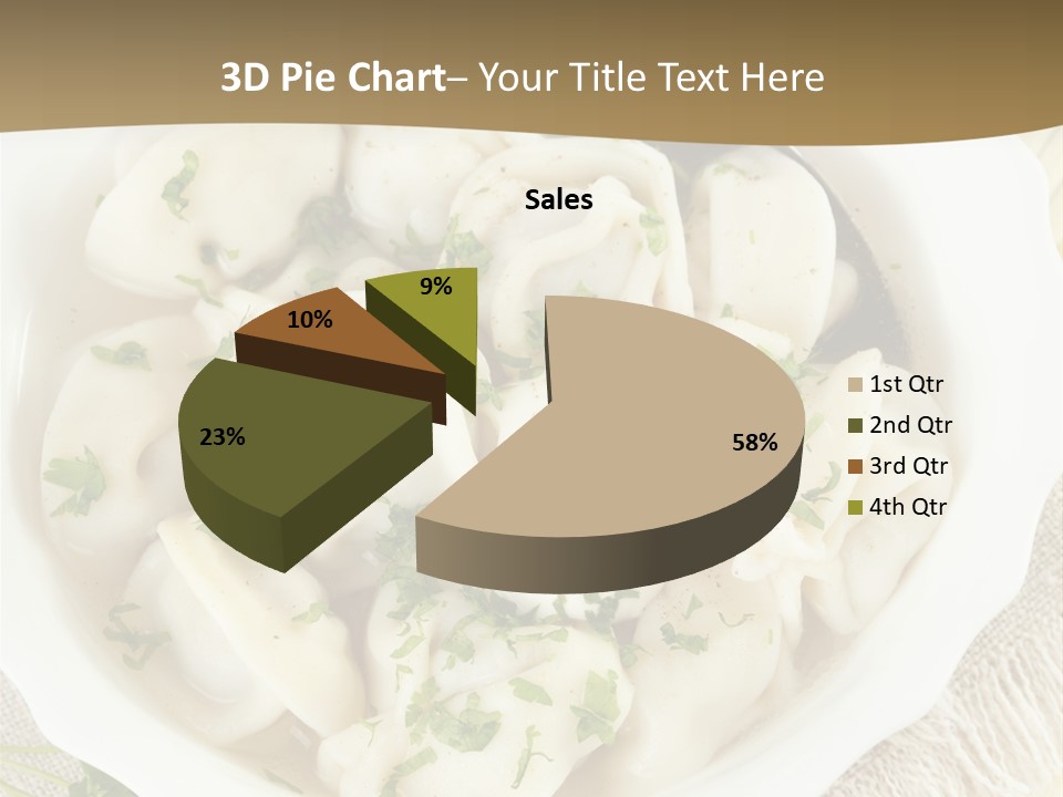Spoon Table Broth PowerPoint Template