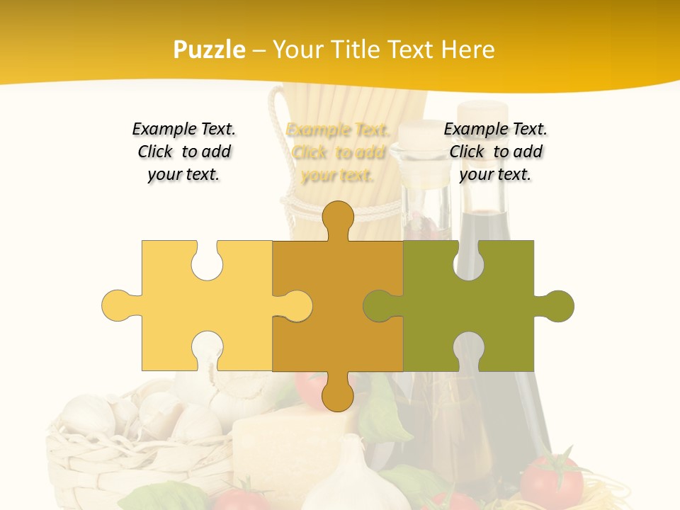 Men Stripes Baggage PowerPoint Template