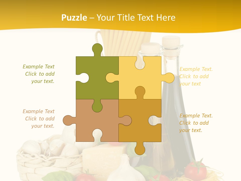 Men Stripes Baggage PowerPoint Template