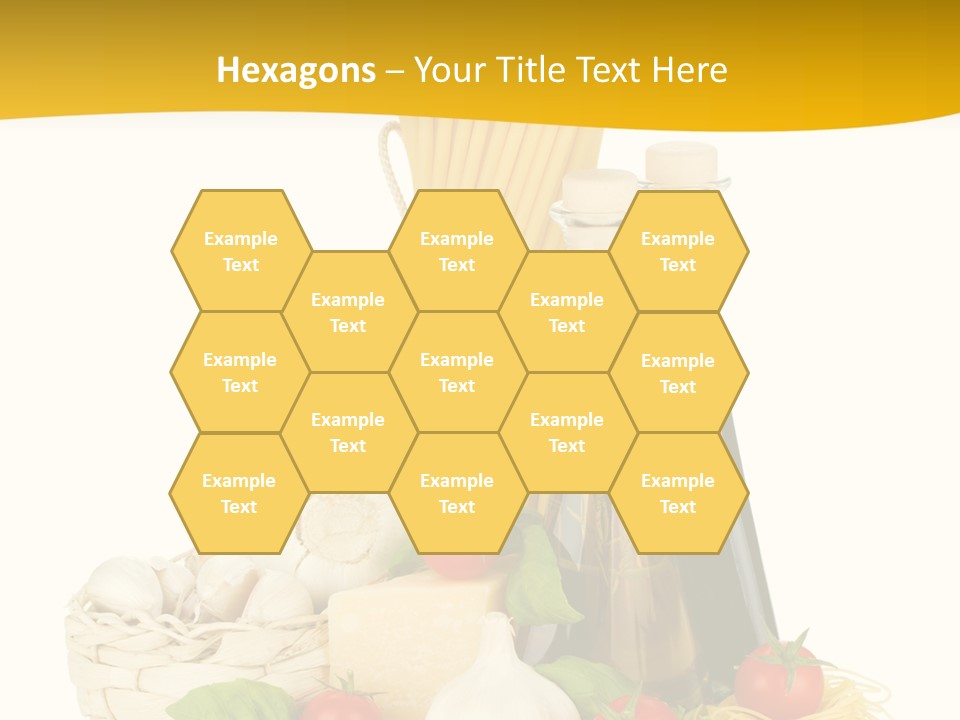 Men Stripes Baggage PowerPoint Template