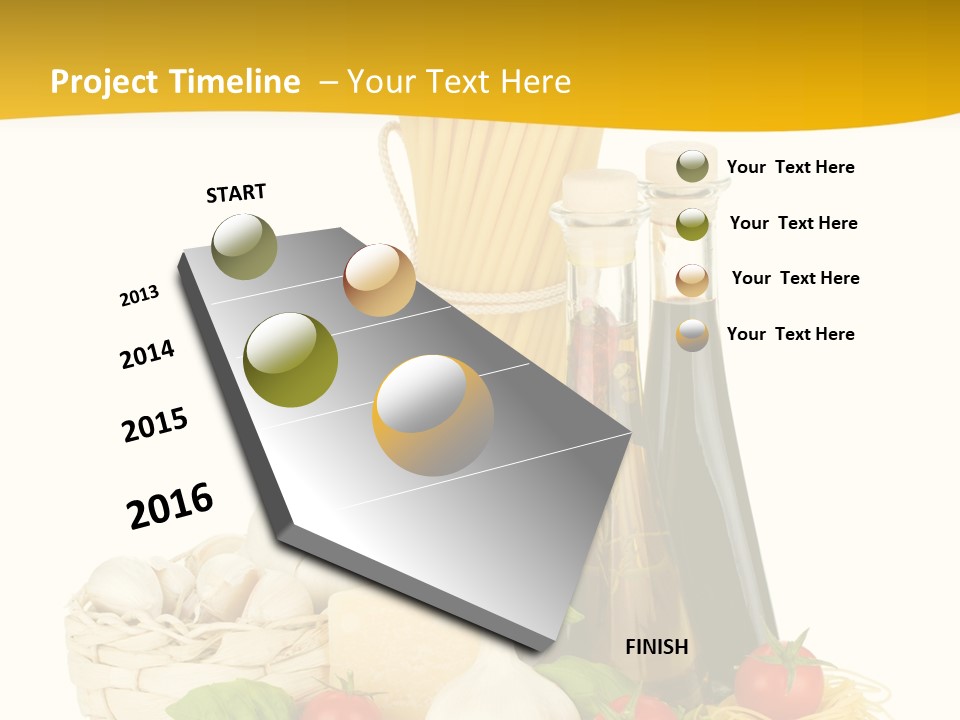 Men Stripes Baggage PowerPoint Template