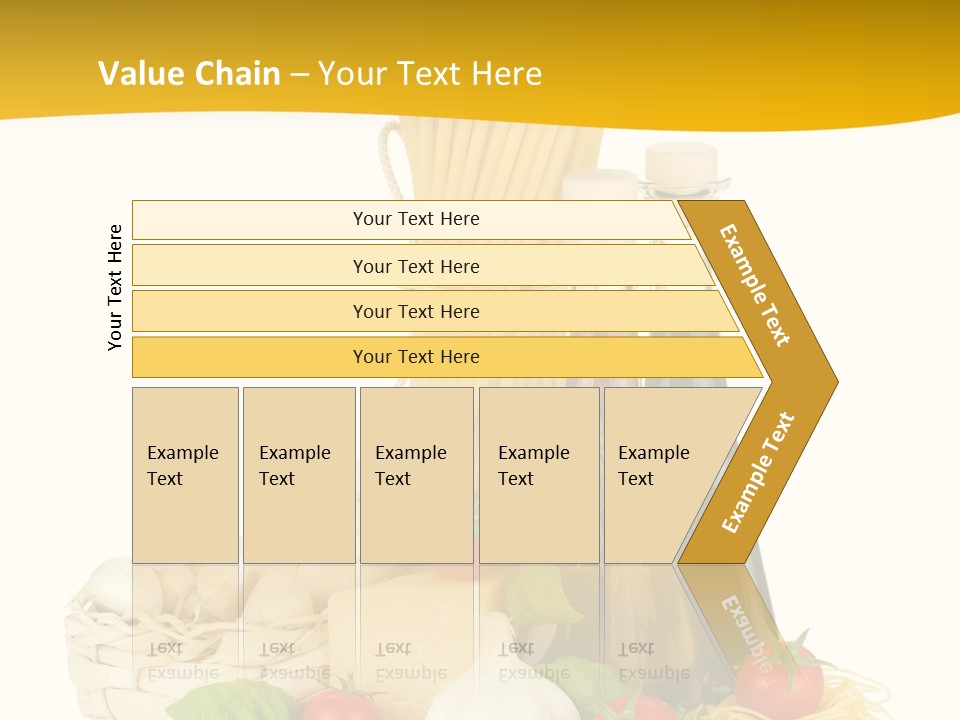 Men Stripes Baggage PowerPoint Template