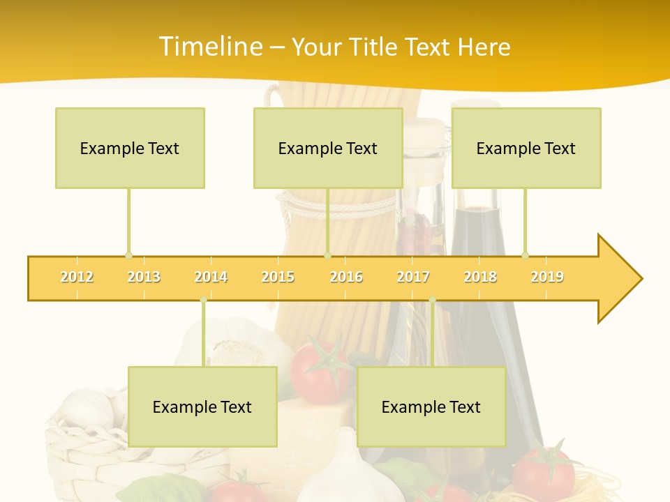 Men Stripes Baggage PowerPoint Template