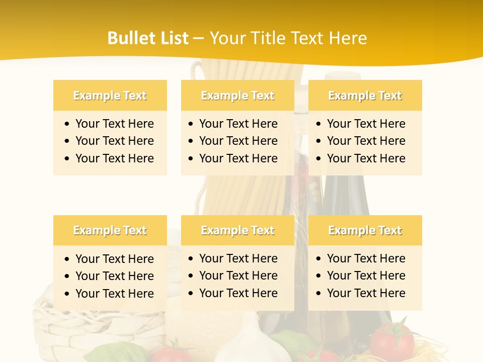 Men Stripes Baggage PowerPoint Template