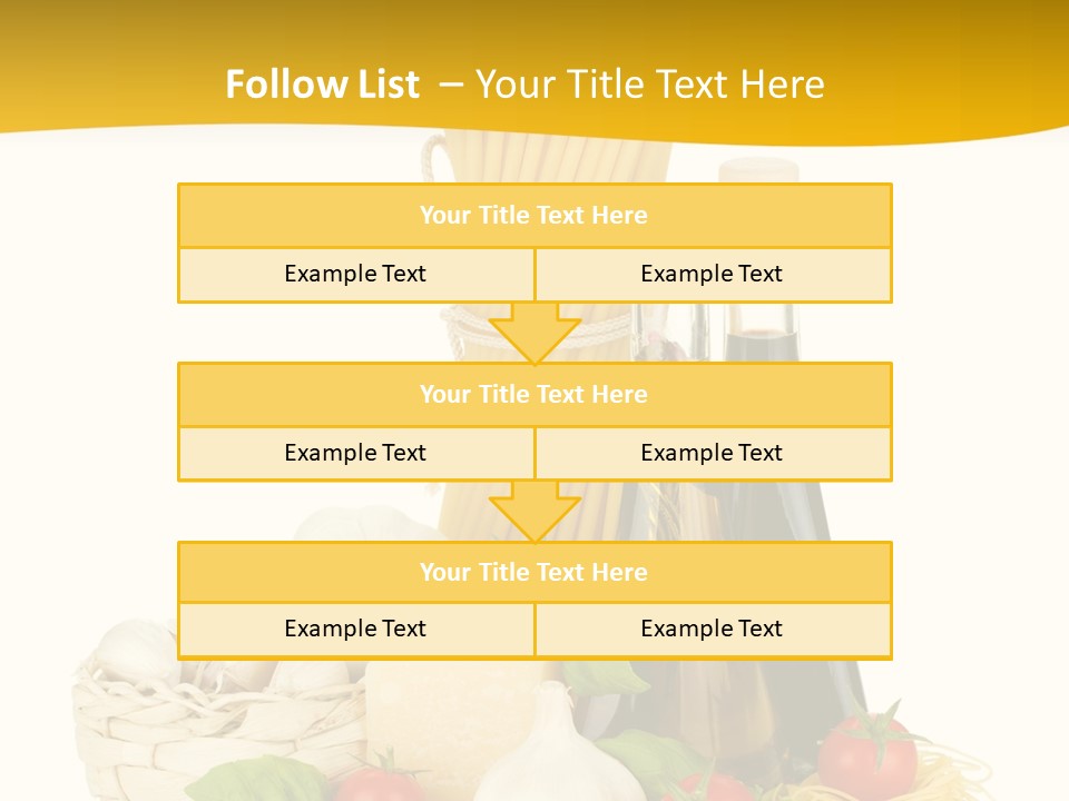 Men Stripes Baggage PowerPoint Template