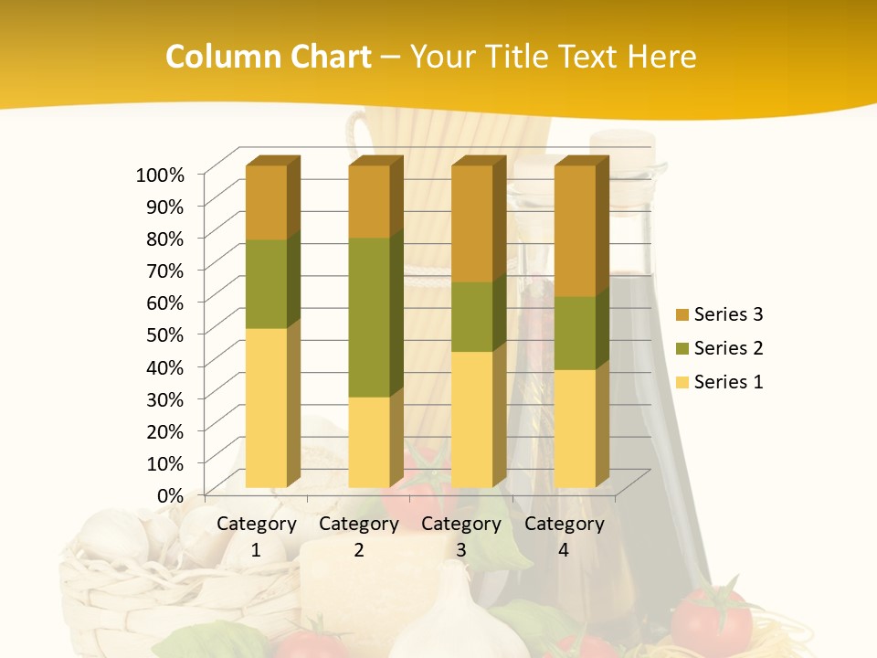 Men Stripes Baggage PowerPoint Template