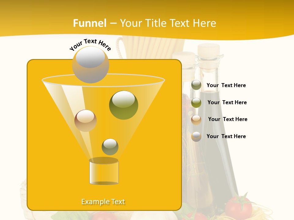 Men Stripes Baggage PowerPoint Template