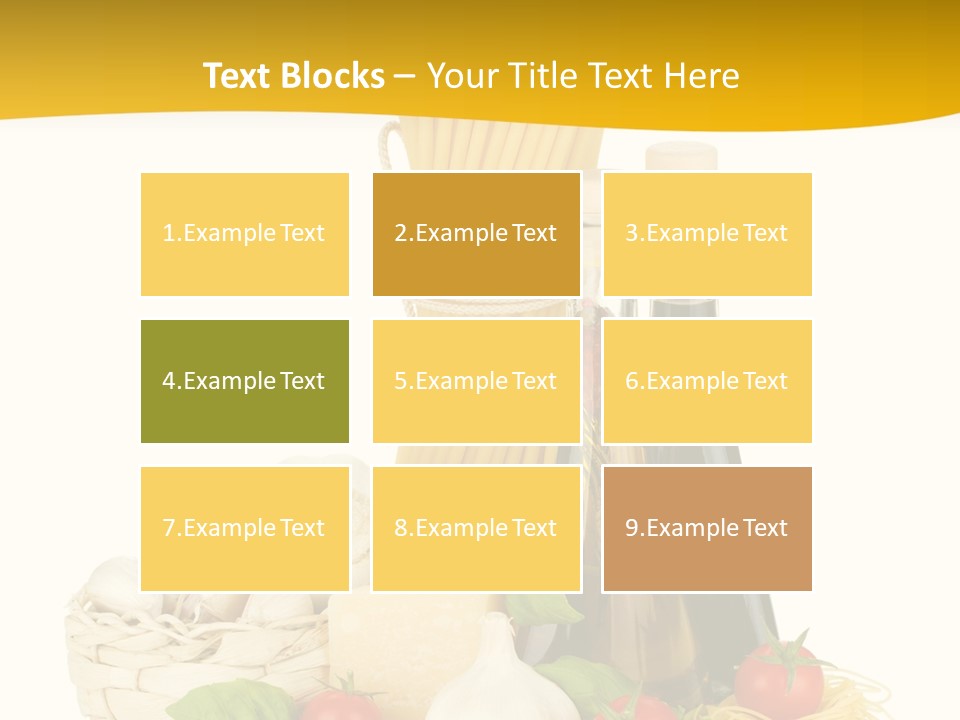 Men Stripes Baggage PowerPoint Template