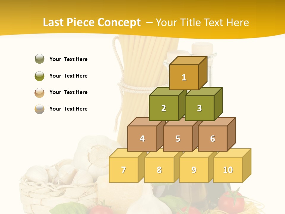 Men Stripes Baggage PowerPoint Template