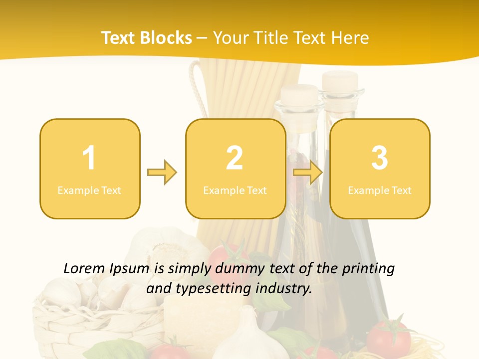 Men Stripes Baggage PowerPoint Template