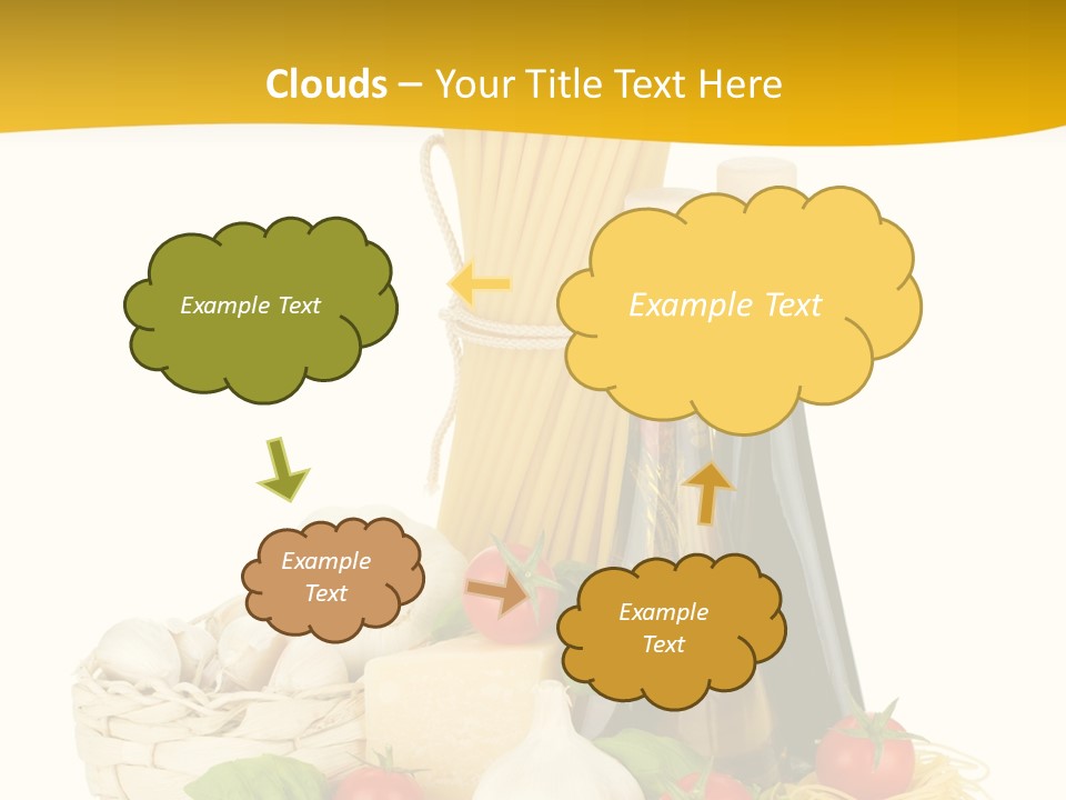 Men Stripes Baggage PowerPoint Template