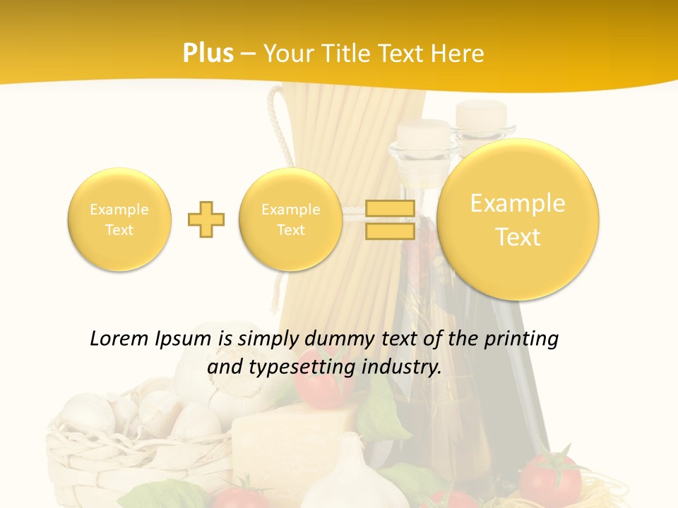 Men Stripes Baggage PowerPoint Template