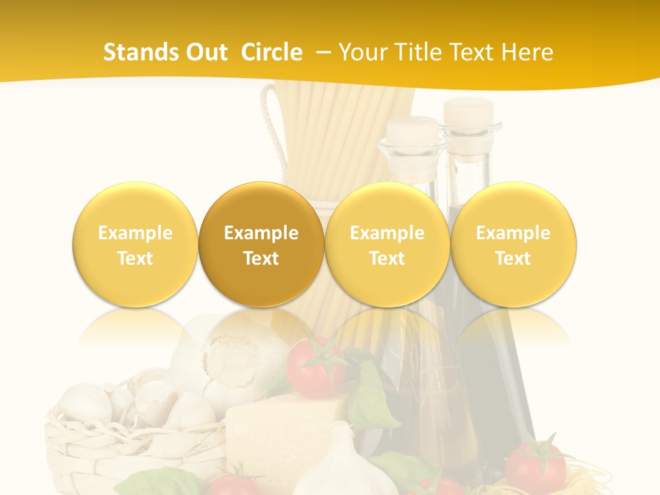 Men Stripes Baggage PowerPoint Template