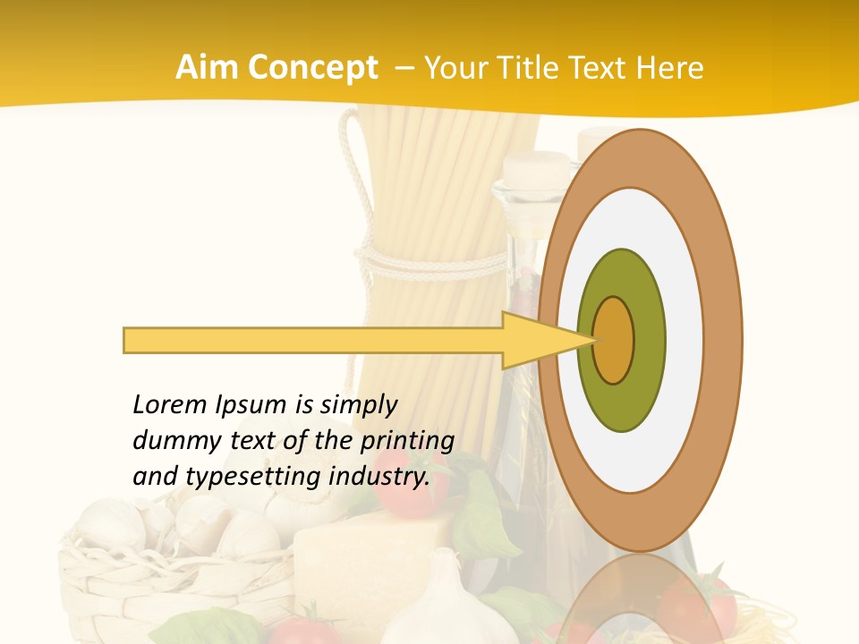 Men Stripes Baggage PowerPoint Template