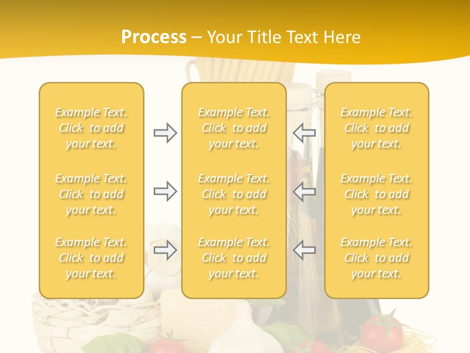 Men Stripes Baggage PowerPoint Template