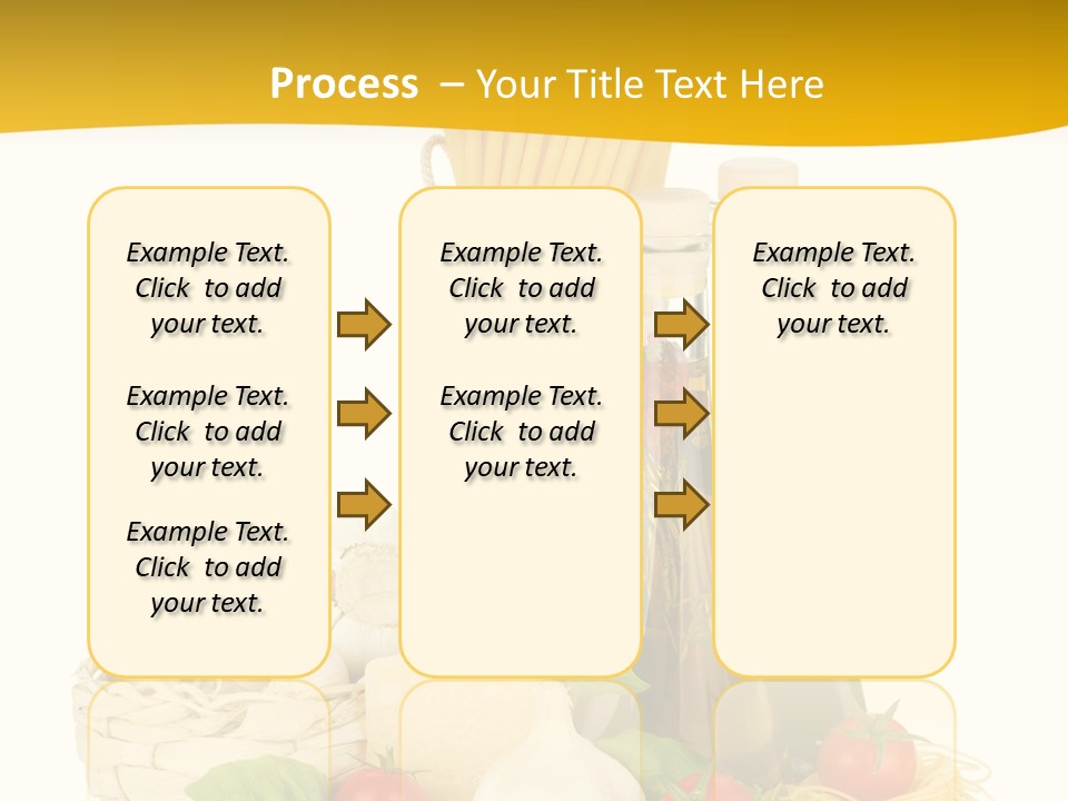 Men Stripes Baggage PowerPoint Template
