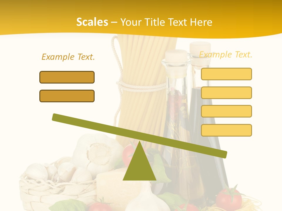 Men Stripes Baggage PowerPoint Template