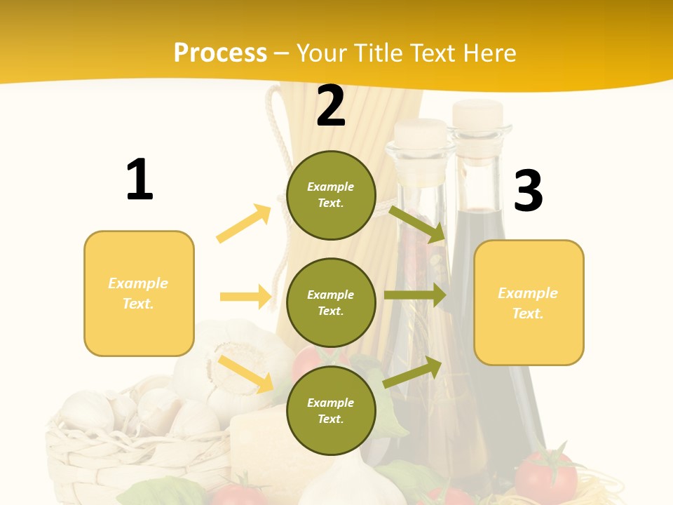 Men Stripes Baggage PowerPoint Template