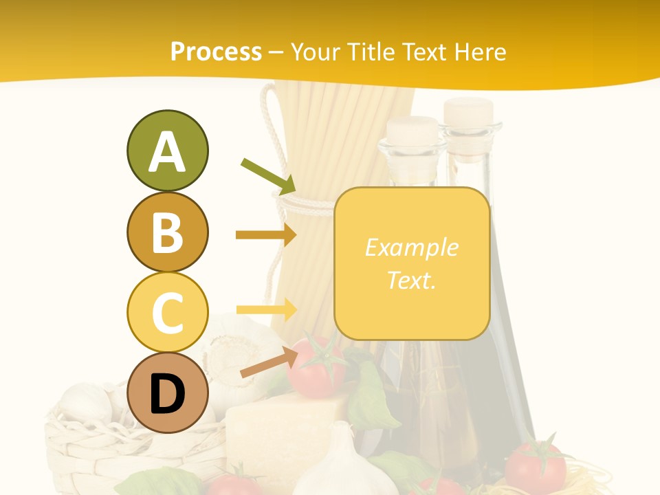 Men Stripes Baggage PowerPoint Template