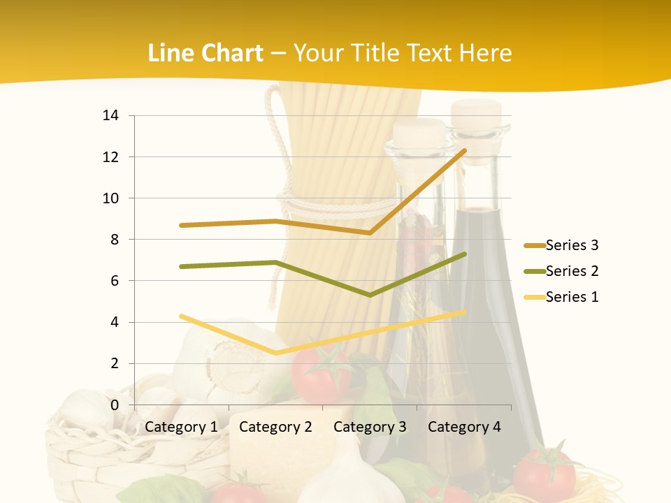Men Stripes Baggage PowerPoint Template