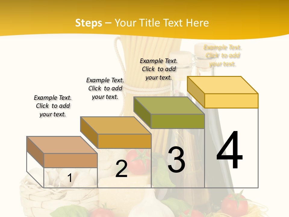 Men Stripes Baggage PowerPoint Template