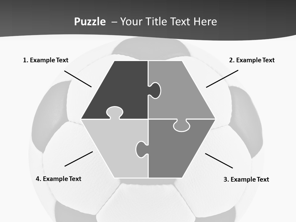 Symbol Game Isolated PowerPoint Template