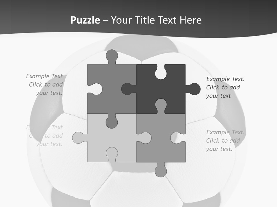 Symbol Game Isolated PowerPoint Template