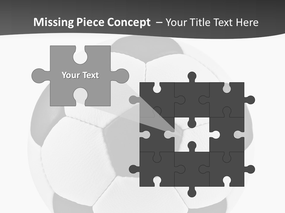 Symbol Game Isolated PowerPoint Template