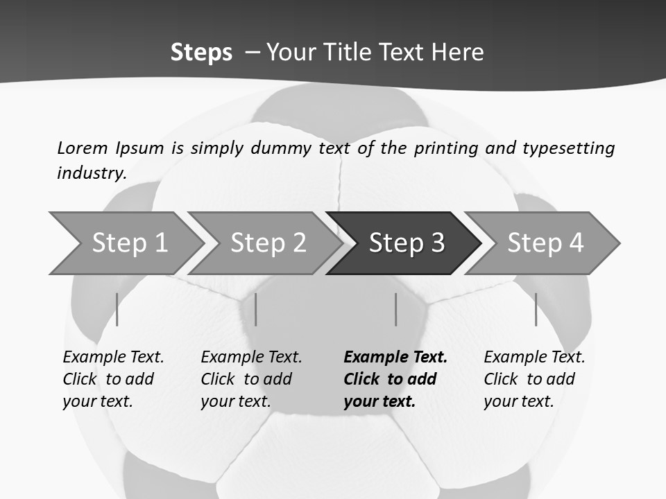 Symbol Game Isolated PowerPoint Template