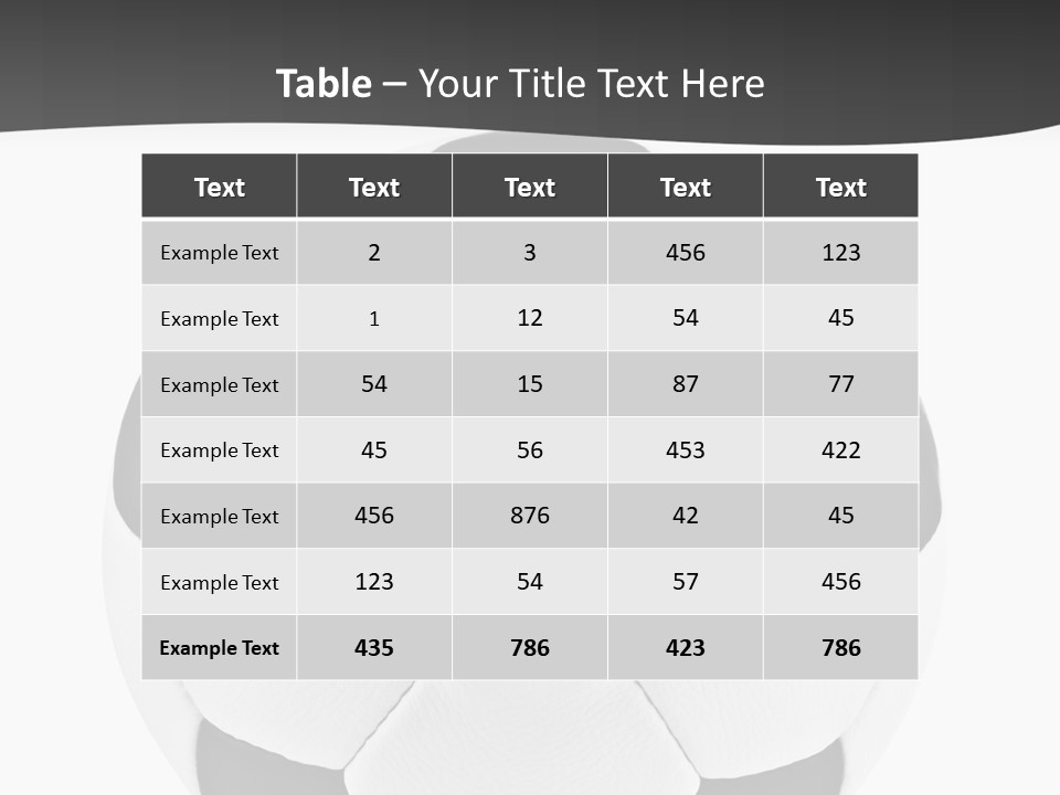 Symbol Game Isolated PowerPoint Template