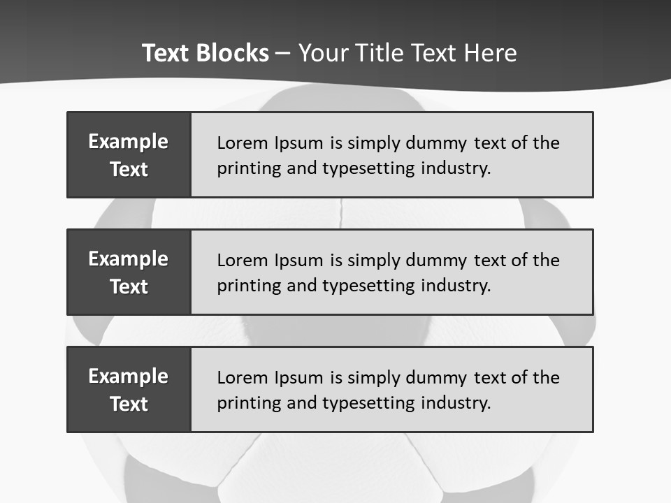 Symbol Game Isolated PowerPoint Template
