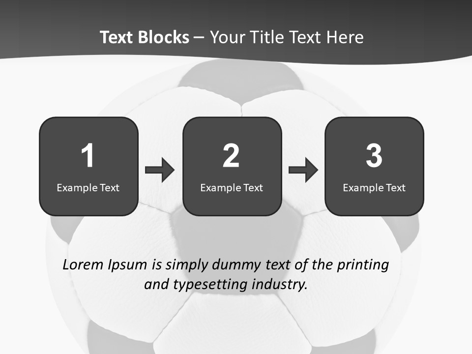Symbol Game Isolated PowerPoint Template