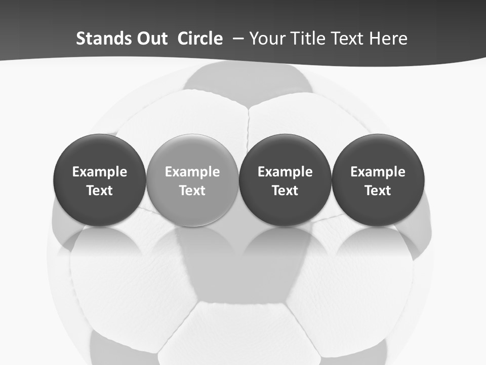 Symbol Game Isolated PowerPoint Template