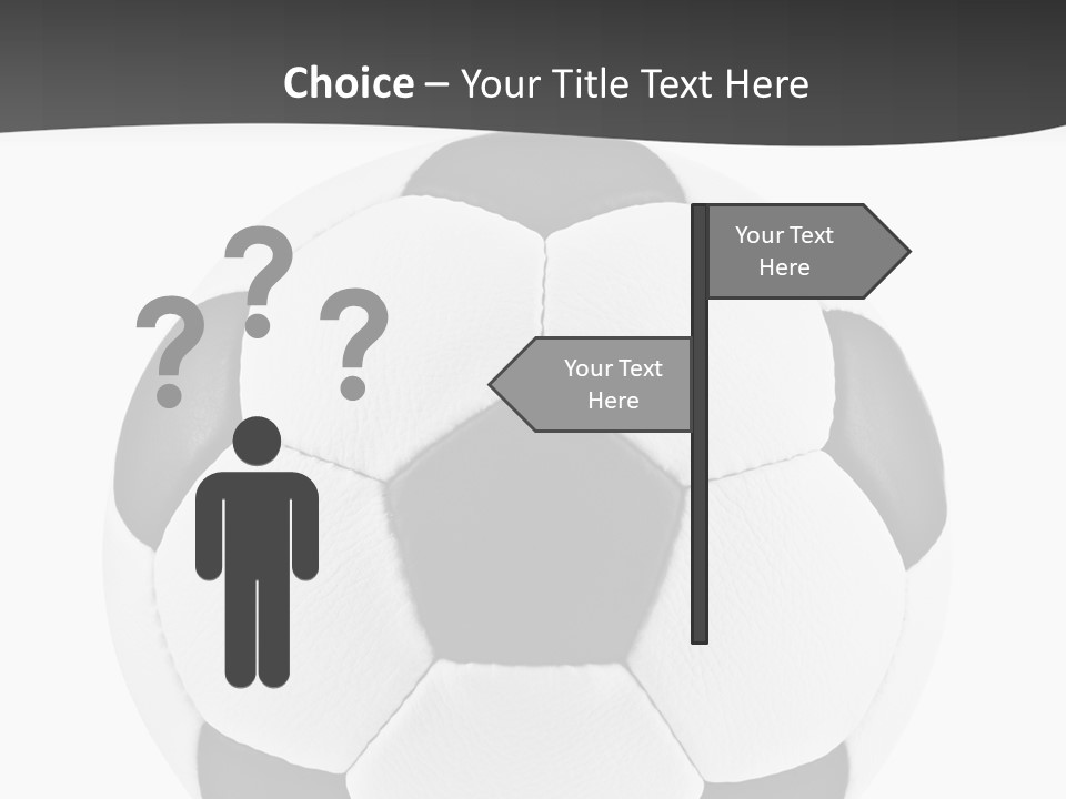 Symbol Game Isolated PowerPoint Template