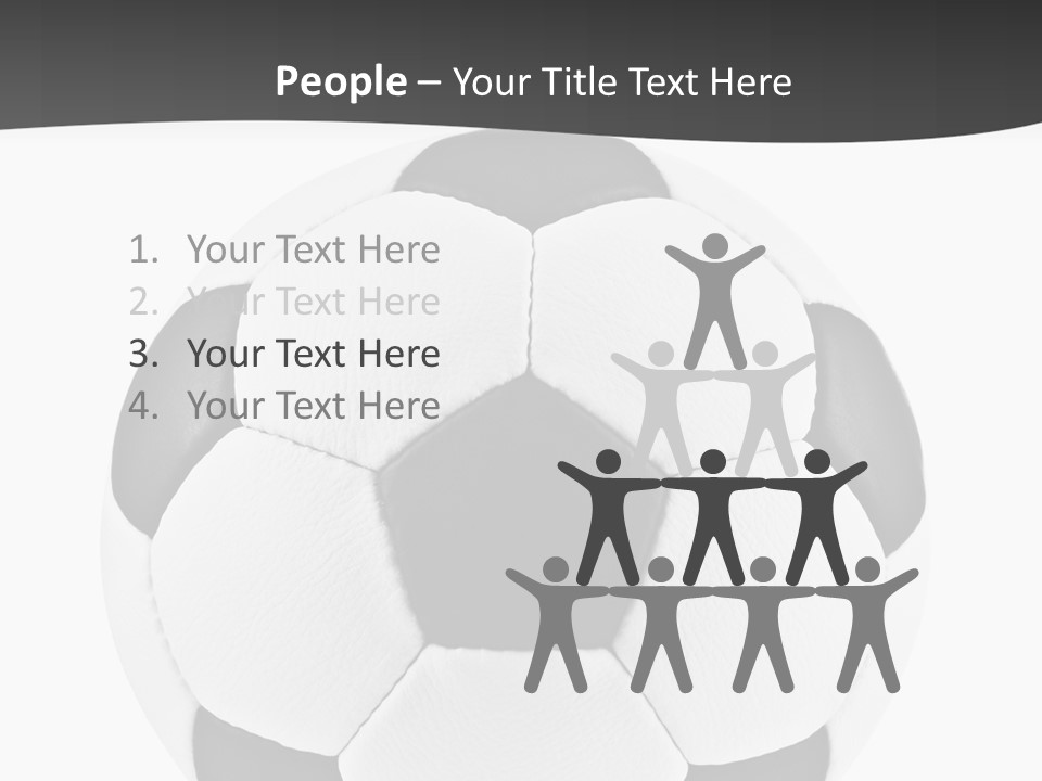 Symbol Game Isolated PowerPoint Template