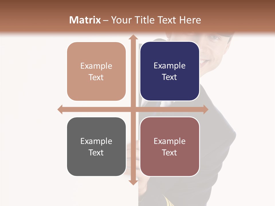 Adult Attractive Flying PowerPoint Template