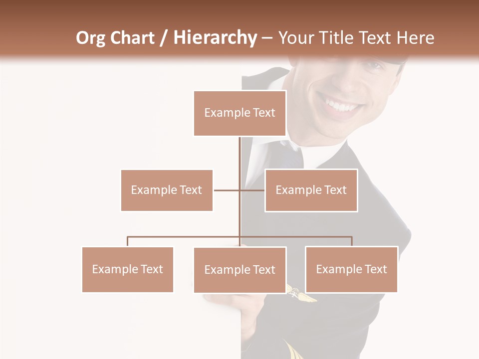 Adult Attractive Flying PowerPoint Template