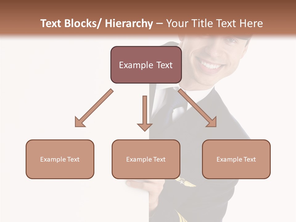 Adult Attractive Flying PowerPoint Template