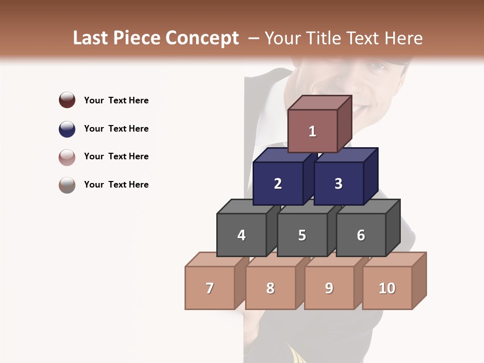 Adult Attractive Flying PowerPoint Template