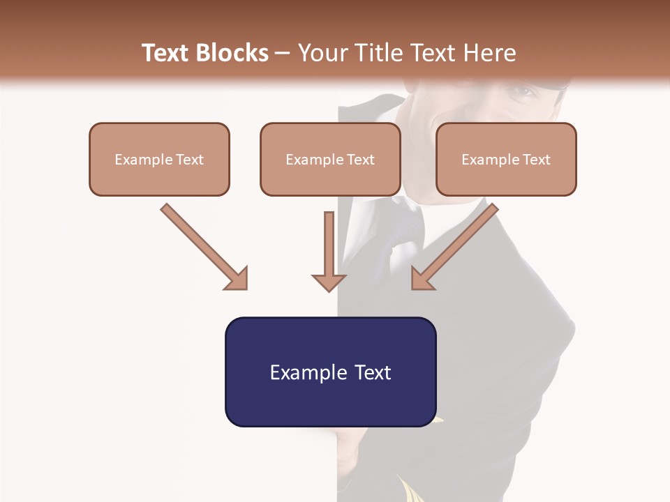 Adult Attractive Flying PowerPoint Template