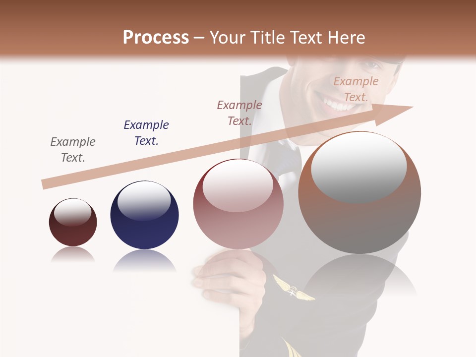 Adult Attractive Flying PowerPoint Template