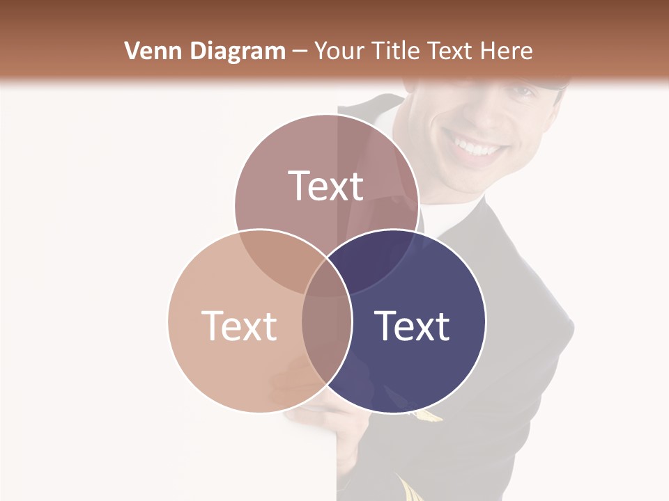 Adult Attractive Flying PowerPoint Template