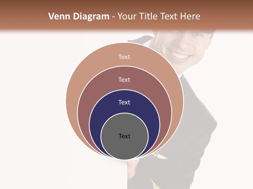 Adult Attractive Flying PowerPoint Template