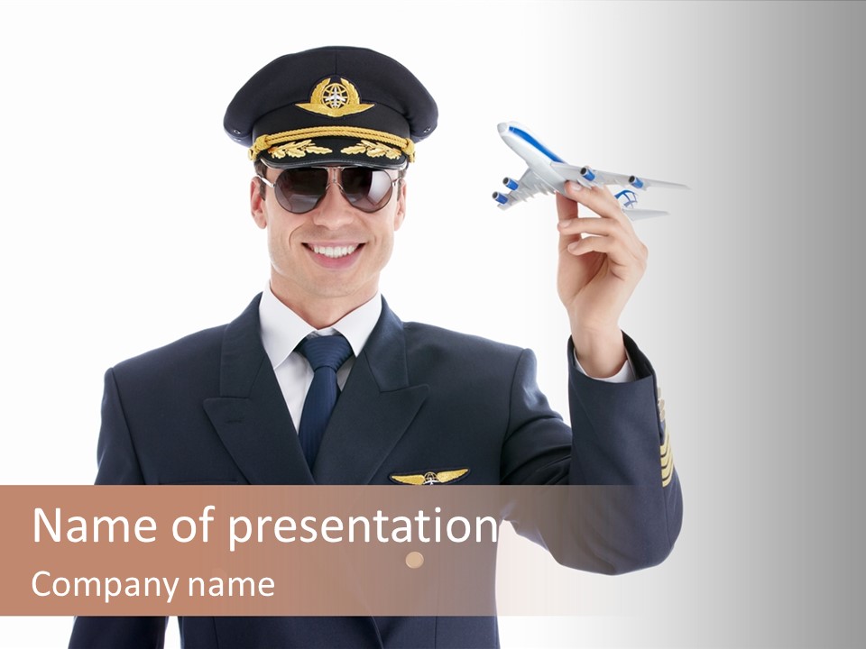 Uniforms Person Smiling PowerPoint Template